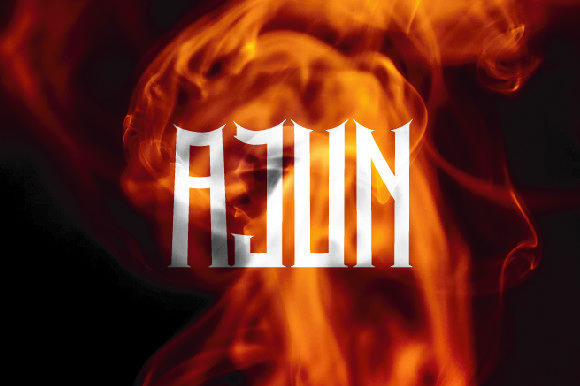 Ajun: A Modern Blackletter Font for Strong Digital Typography