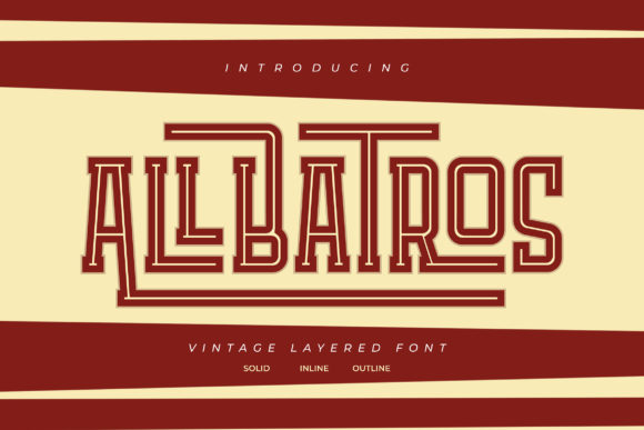 Allbatros Serif Font for Editorial Design