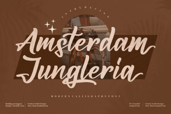 Amsterdam Jungleria: A Font That Elevates Brand Identity