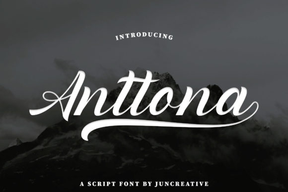 Anttona: A Vintage-Modern Script Font for Handmade Creations