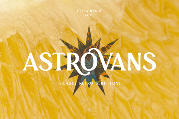 Astrovans: A Vintage Serif Font That Elevates Branding