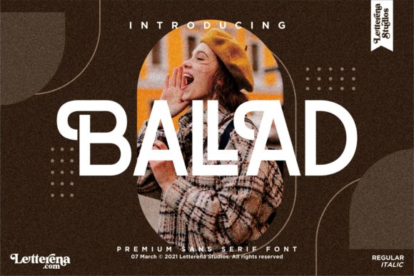 Ballad: A Versatile Sans Serif Font for Editorial Design