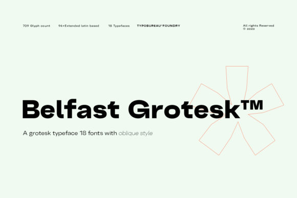Belfast Grotesk: A Bold Sans Serif for Modern Editorial Design