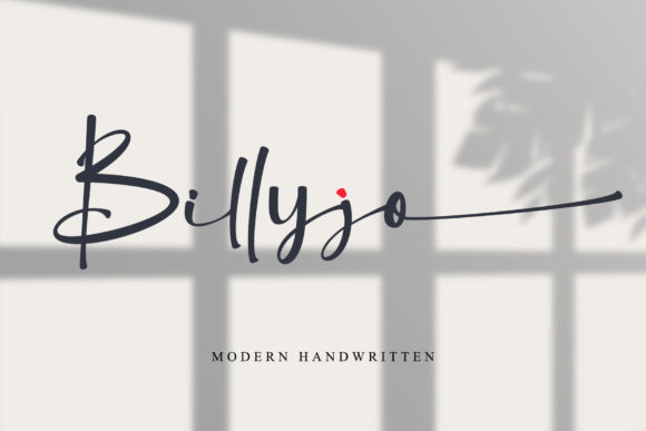 Billyjo: A Vintage Script Font for Web Design