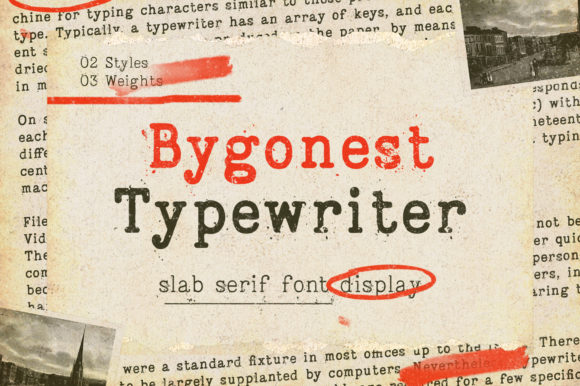 Bygonest: A Rustic Slab Serif Font for Handmade Creations