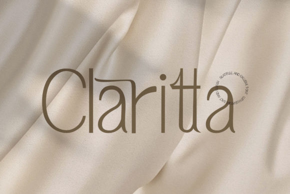 Claritta: A Vintage Sans Serif Font for Modern Web Design