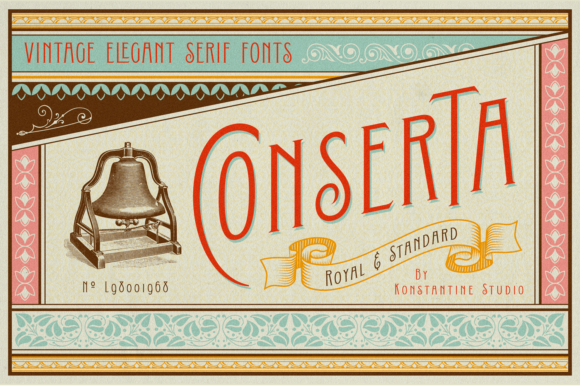 Conserta Serif Font for Editorial Design