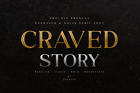Craved Story: The Serif Font That Elevates Campaign Design