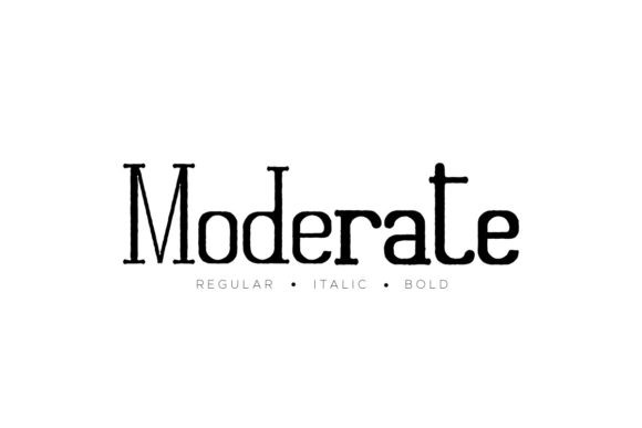 Enhance Your Brand with the Moderate Serif Font