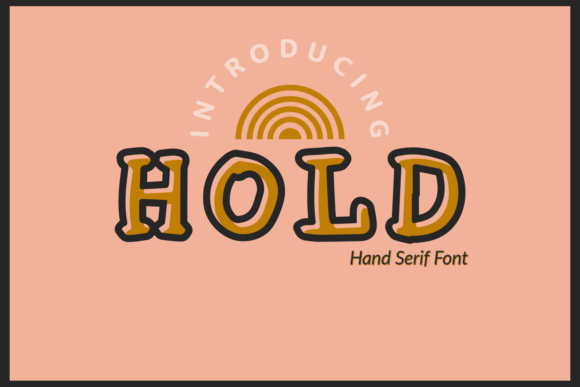Hold Serif Font for Editorial Design and Content Creation