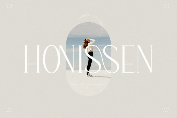 Honissen: A Modern Serif Font for Professional Branding