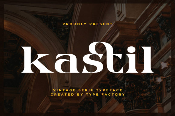 Kastil: A Vintage Serif Font for Timeless Editorial Design