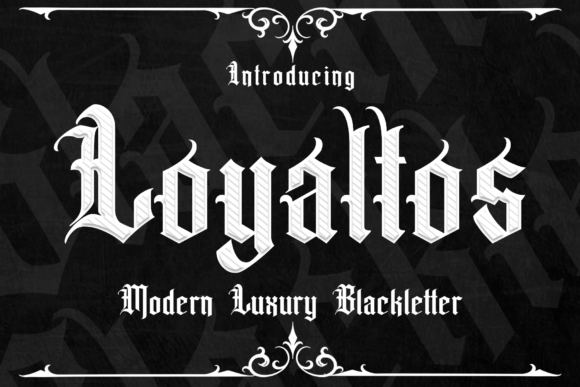 Loyaltos Font for Handmade Creations