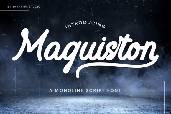 Maguiston: A Vintage Script Font That Elevates Brand Identity