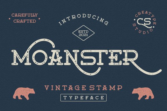 Moanster: A Serif Font That Elevates Campaign Design