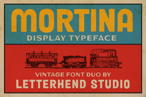 Mortina: A Vintage Sans Serif Font for Timeless Branding