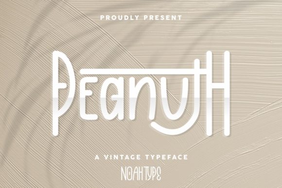 Peanuth Font for Bold Branding and Digital Creativity