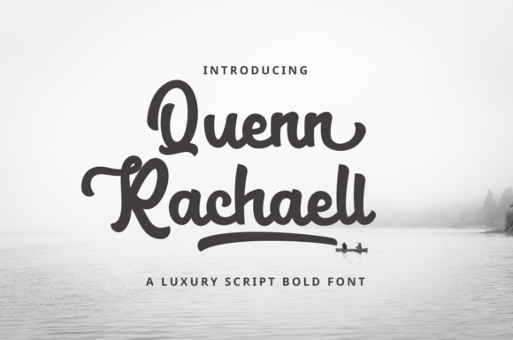 Quenn Rachaell – A Vintage Script Font for Web Design