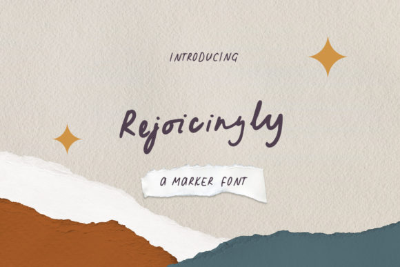 Rejoicingly Font Review for Campaign Design