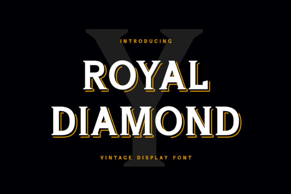 Royal Diamond Font for Bold Brand Statements