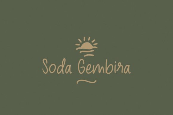 Soda Gembira: A Vintage Script Font for Creative Projects