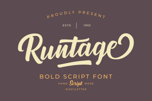 Testing Runtage Font in a Real Web Design Project