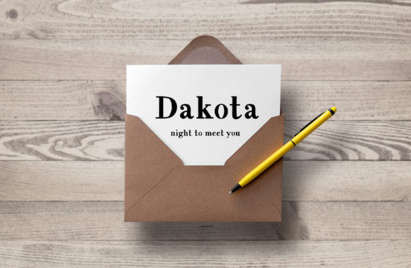 The Dakota Serif Font for Professional Branding