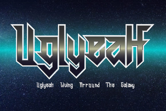 Uglyeah: A Bold Serif Font for Creative Web Projects